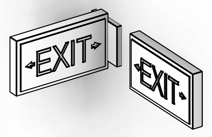 TMA   Images   Exit Sign B